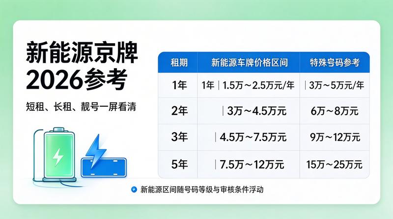 新能源汽车牌照市场分析